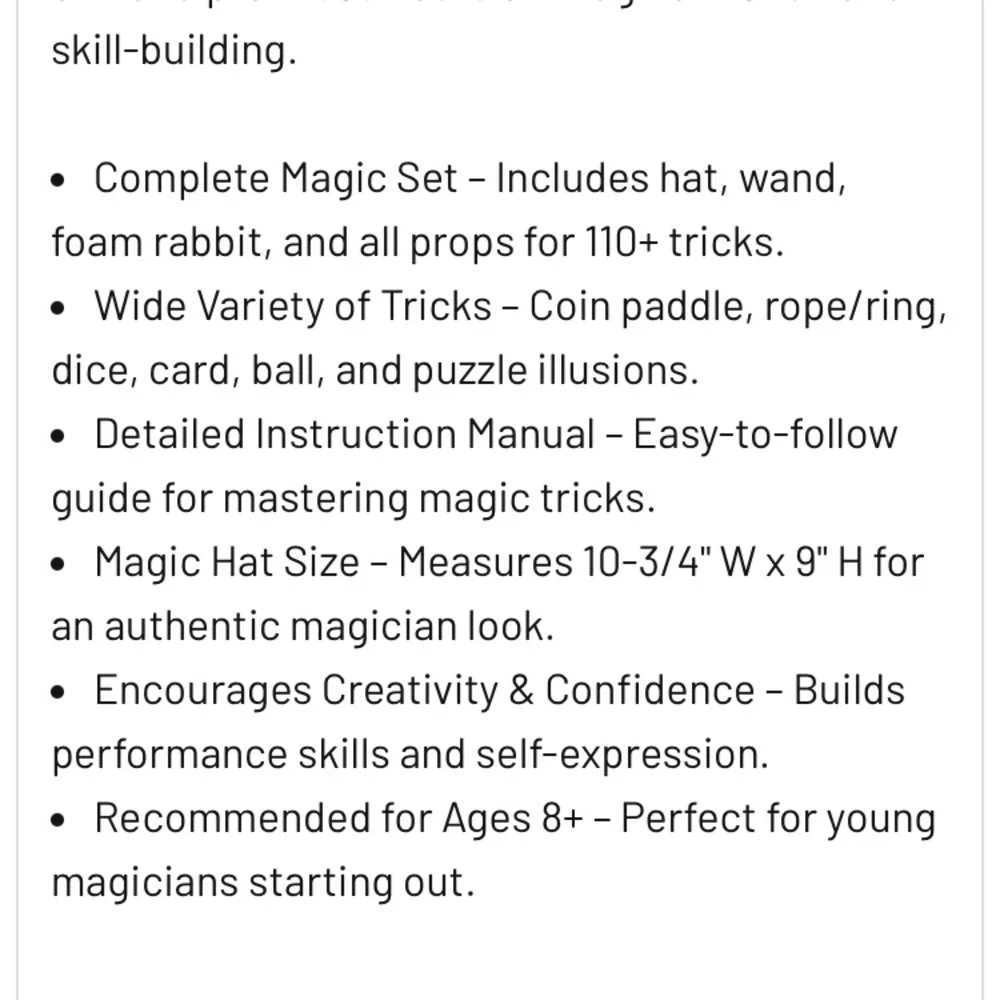 New: The Magic Show Magic Hat from Small World Creative